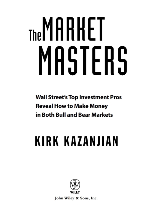 Cover image for book The Market Masters