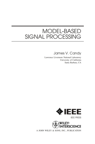 Model-Based Signal Processing
