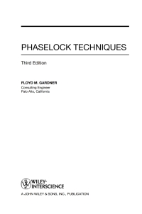 Imagen de portada: Phaselock Techniques 3rd edition 9780471430636