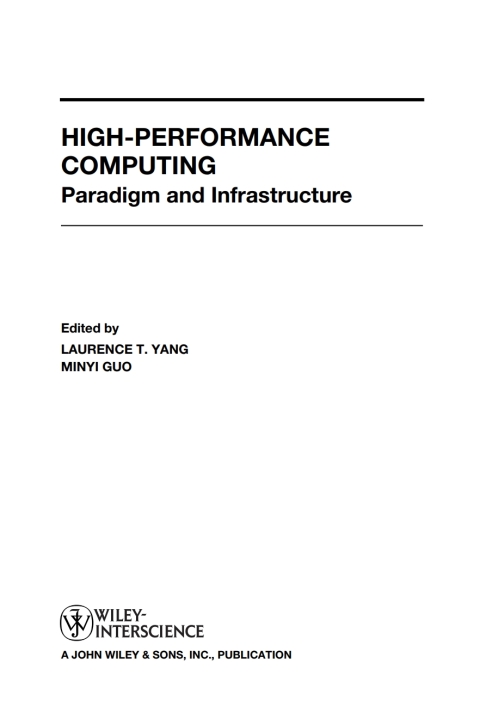 Cover image for book High-Performance Computing