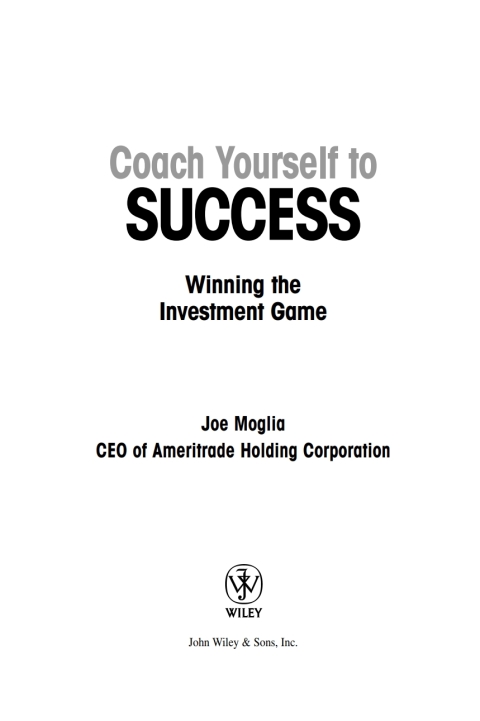 Cover image for book Coach Yourself to Success