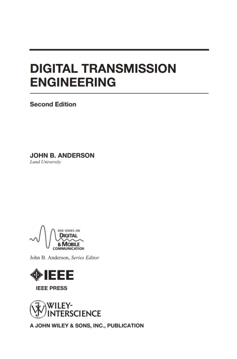 Digital Transmission Engineering 