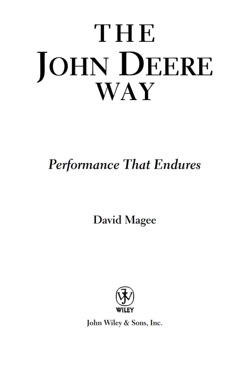 The John Deere Way 
