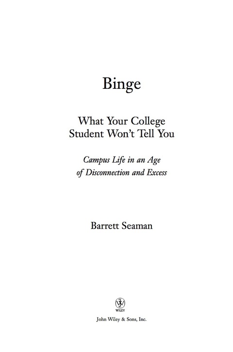 Cover image for book Binge