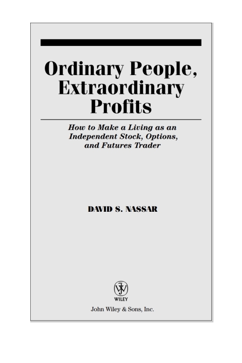 Cover image for book Ordinary People, Extraordinary Profits