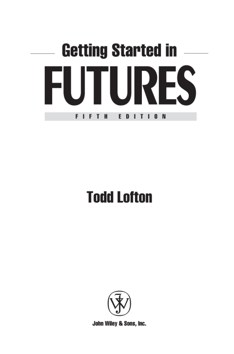 Cover image for book Getting Started in Futures