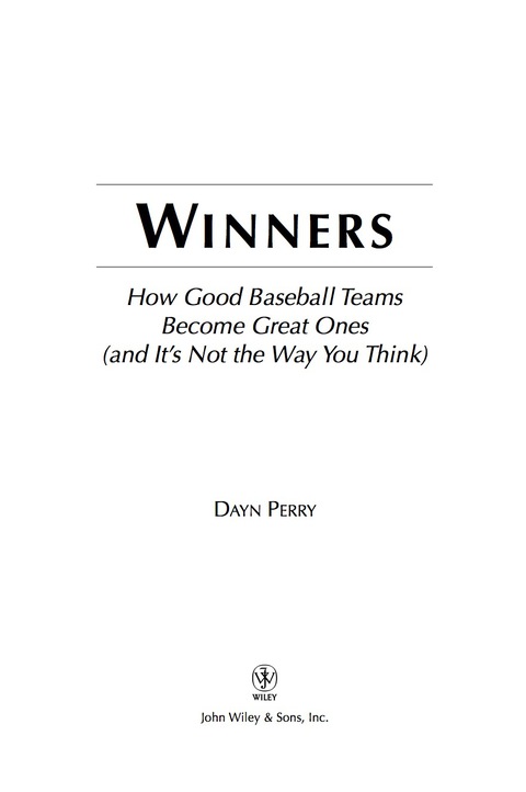 Cover image for book Winners