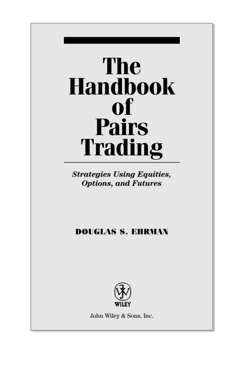 Cover image for book The Handbook of Pairs Trading