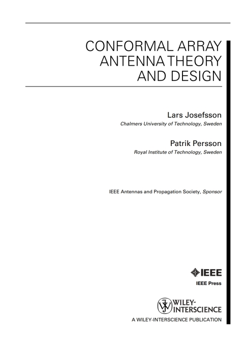 Conformal Array Antenna Theory and Design 