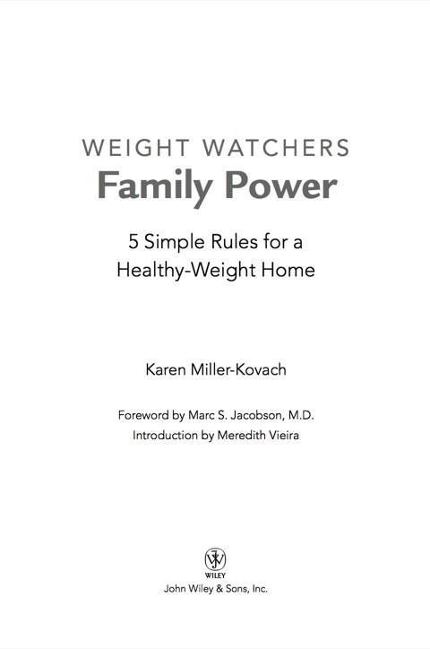 Cover image for book Weight Watchers Family Power