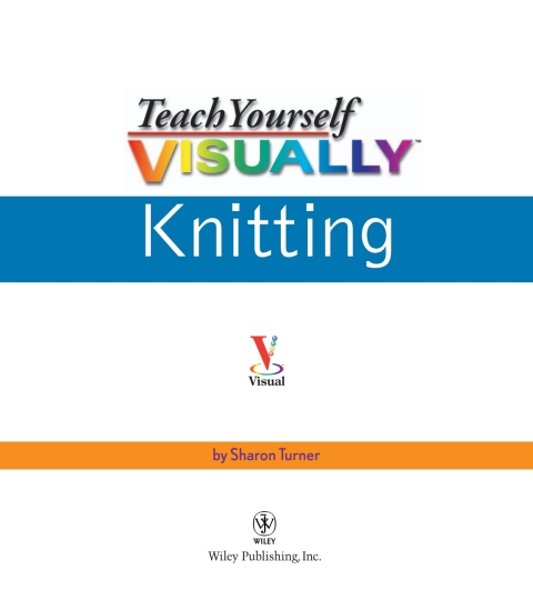 Cover image for book Teach Yourself VISUALLY Knitting