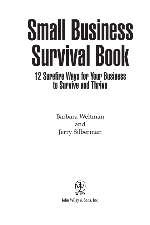 Cover image for book Small Business Survival Book