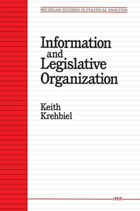 Cover image for book Information and Legislative Organization