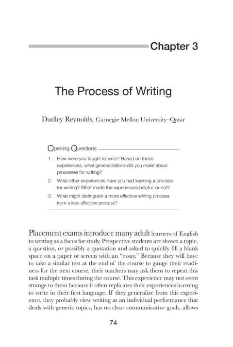 Cover image for book The Process of Writing