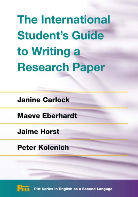 Cover image for book International Student's Guide to Writing a Research Paper