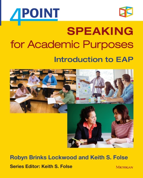 Cover image for book 4 Point Speaking for Academic Purposes