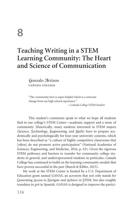 Cover image for book Teaching Writing in a STEM Learning Community: The Heart and Science of Communication