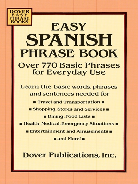 Cover image for book Easy Spanish Phrase Book
