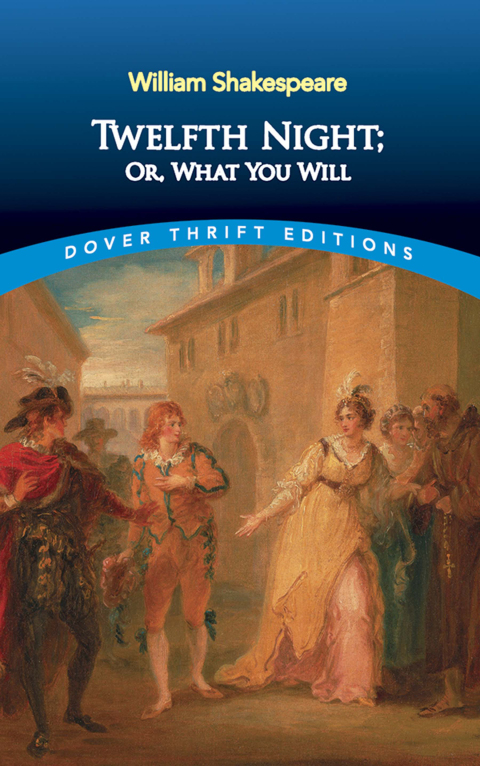 Cover image for book Twelfth Night; Or, What You Will