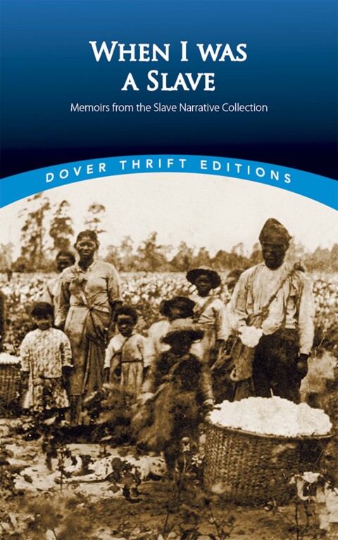 Cover image for book When I Was a Slave