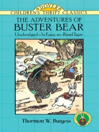 صورة الغلاف: The Adventures of Buster Bear 9780486275642