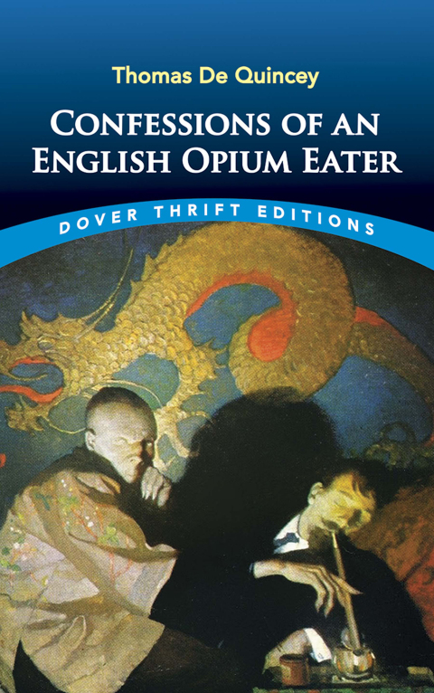 Cover image for book Confessions of an English Opium Eater