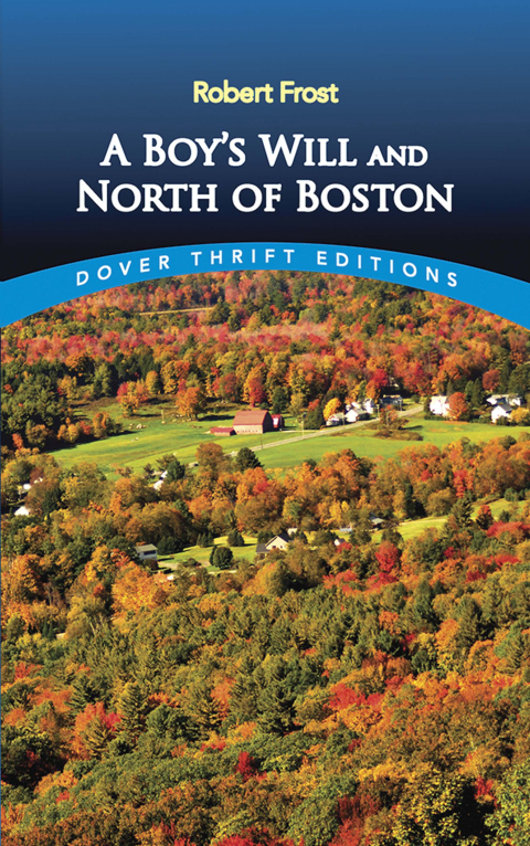 Cover image for book A Boy's Will and North of Boston