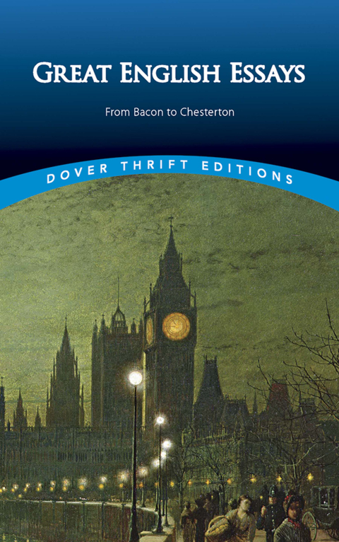 Cover image for book Great English Essays