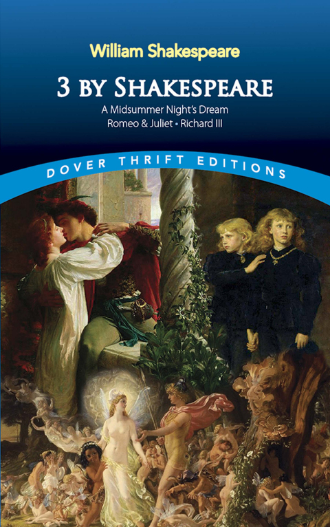 Cover image for book 3 by Shakespeare