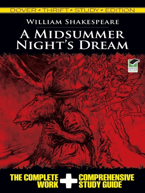 Cover image for book A Midsummer Night's Dream Thrift Study Edition
