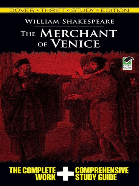 Cover image for book The Merchant of Venice Thrift Study Edition