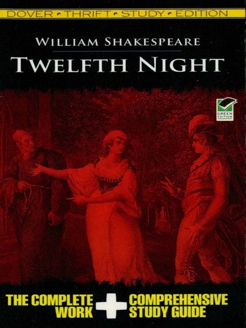 Cover image for book Twelfth Night Thrift Study Edition