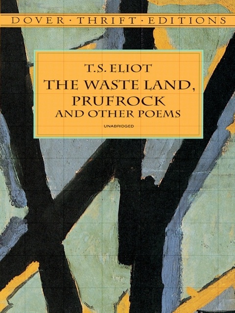 Cover image for book The Waste Land, Prufrock and Other Poems