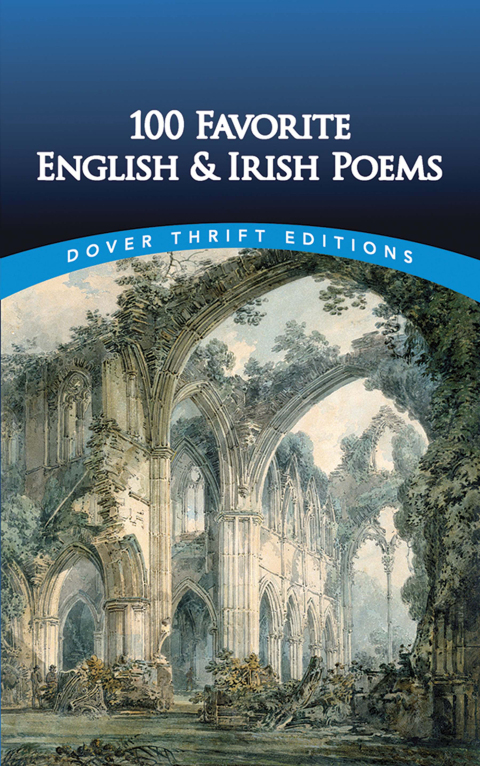 Cover image for book 100 Favorite English and Irish Poems