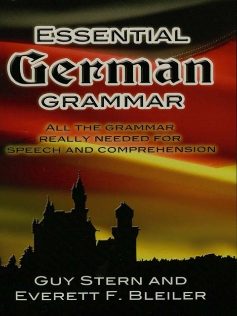 Cover image for book Essential German Grammar