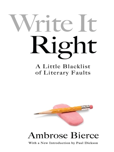Cover image for book Write It Right
