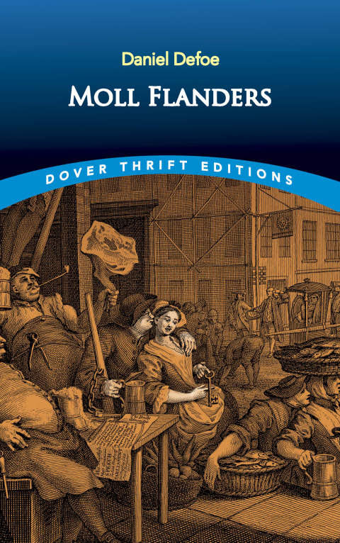 Cover image for book Moll Flanders