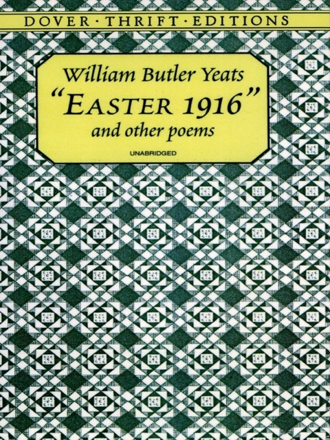 Cover image for book "Easter 1916" and Other Poems