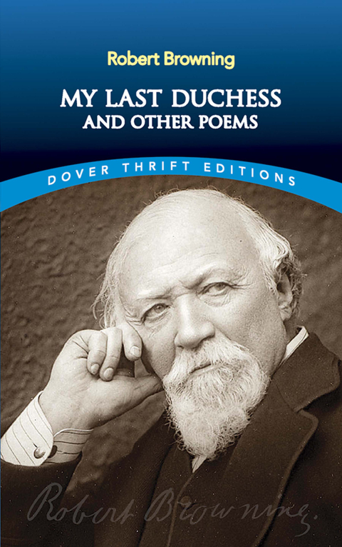 Cover image for book My Last Duchess and Other Poems