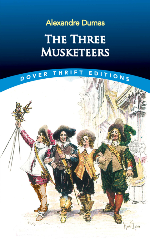 Cover image for book The Three Musketeers