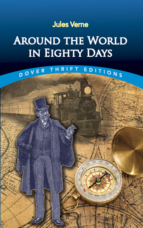 Cover image for book Around the World in Eighty Days