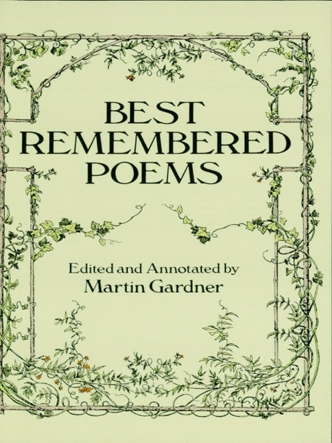 Cover image for book Best Remembered Poems