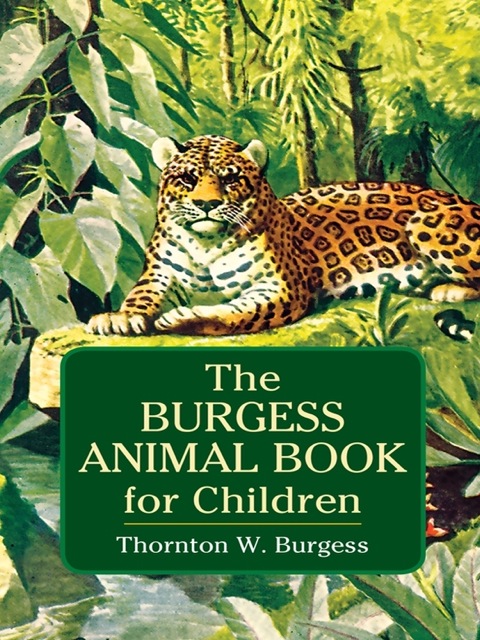 Cover image for book The Burgess Animal Book for Children