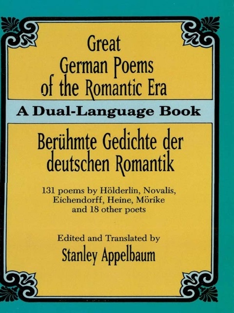 Cover image for book Great German Poems of the Romantic Era