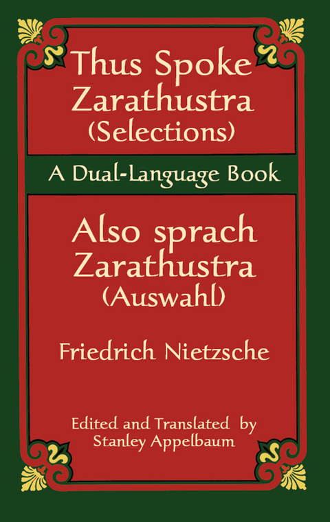 Cover image for book Thus Spoke Zarathustra (Selections)/Also sprach Zarathustra (Auswahl)