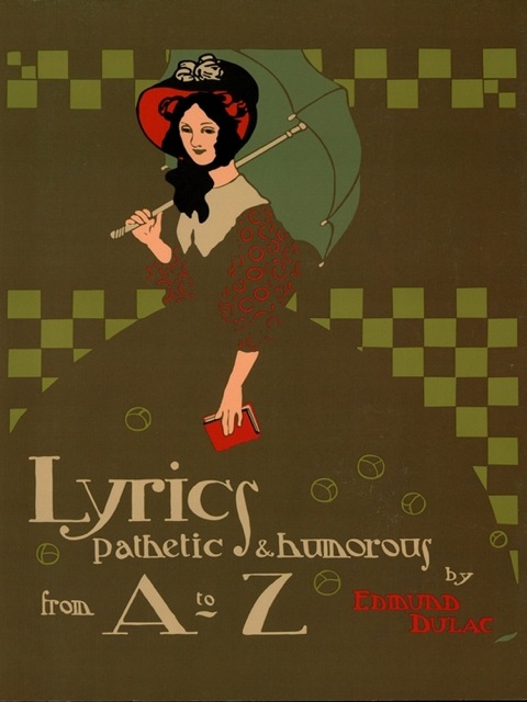 Cover image for book Lyrics Pathetic & Humorous from A to Z