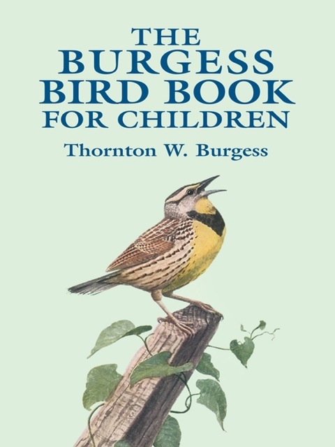 Cover image for book The Burgess Bird Book for Children