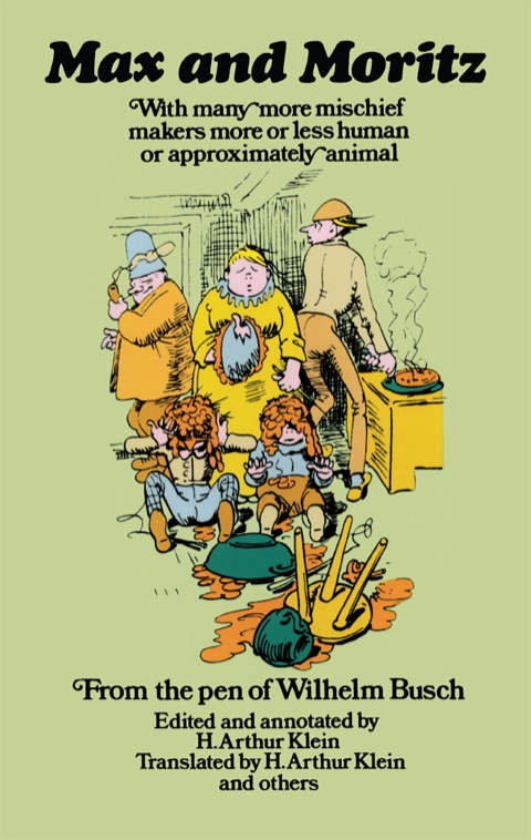 Cover image for book Max and Moritz