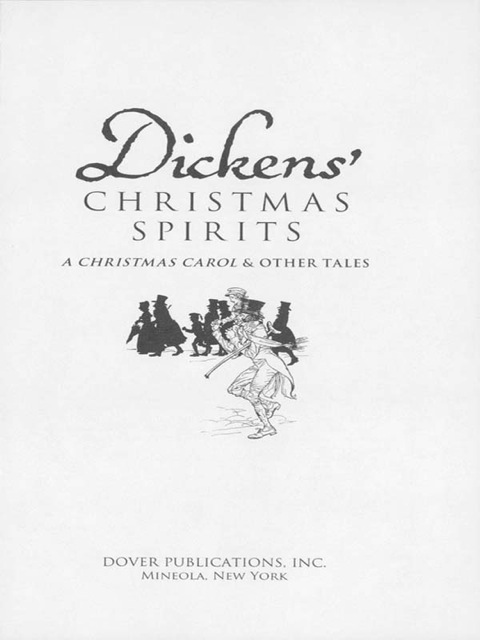 Cover image for book Dickens' Christmas Spirits
