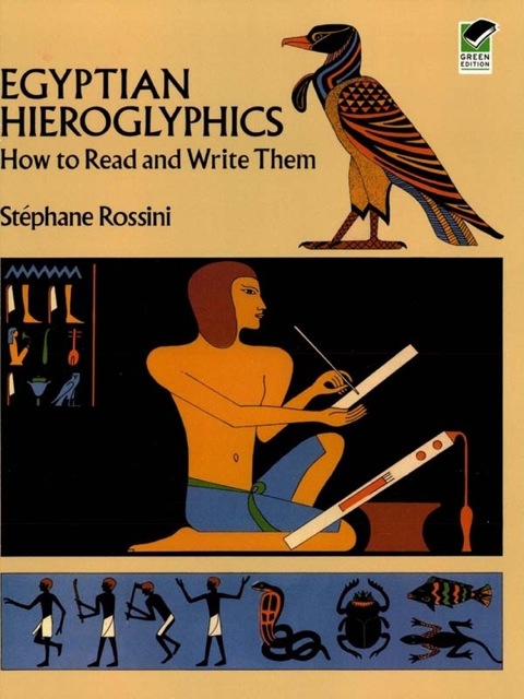 Cover image for book Egyptian Hieroglyphics
